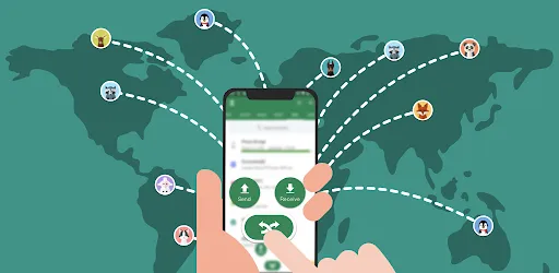 کاور زندر- اشتراک فایل و برنامه