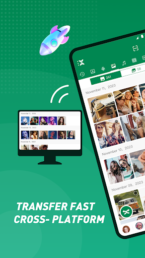 اسکرین‌شات برنامه زندر- اشتراک فایل و برنامه – تصویر ۱