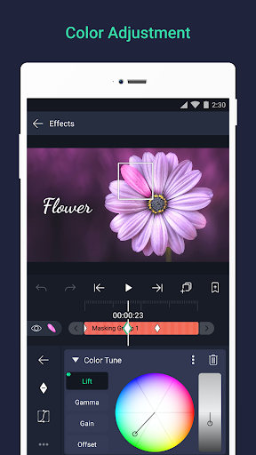 اسکرین‌شات برنامه الایت موشن - ویرایش ویدئو – تصویر ۲