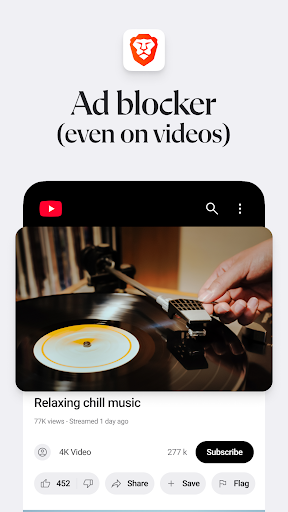 اسکرین‌شات برنامه بریو پرایوت بروزر – تصویر ۲