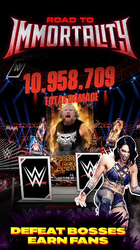 اسکرین‌شات بازی کشتی کج - سوپرکارت WWE – تصویر ۴
