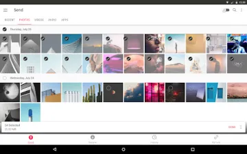 اسکرین‌شات برنامه ارسال سریع فایل – تصویر ۶