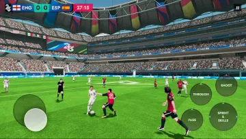 اسکرین‌شات بازی لیگ فوتبال 2026 – تصویر ۱