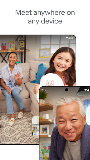 اسکرین‌شات برنامه گوگل میت – تصویر ۲