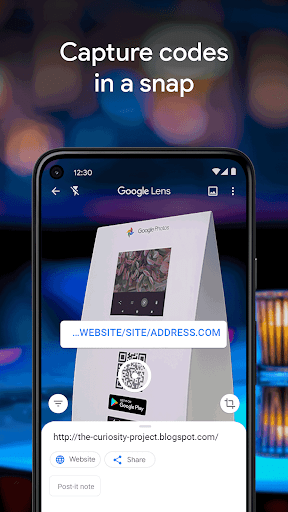 اسکرین‌شات برنامه گوگل لنز – تصویر ۲