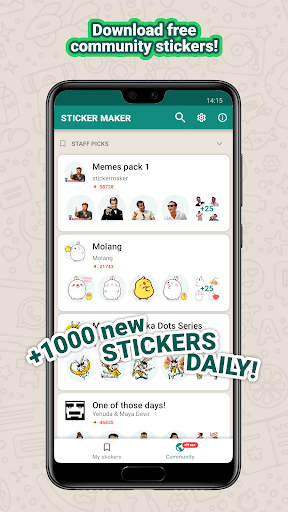 اسکرین‌شات برنامه ساخت استیکر واتساپ – تصویر ۶