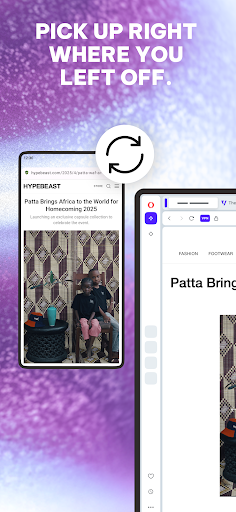 اسکرین‌شات برنامه مرورگر اپرا – تصویر ۶