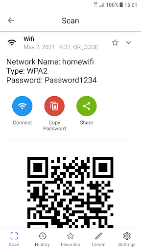 اسکرین‌شات برنامه بارکد اسکنر – تصویر ۹